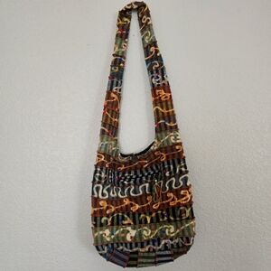 Multicolor Patterned Women's Bohemian Patchwork Bag